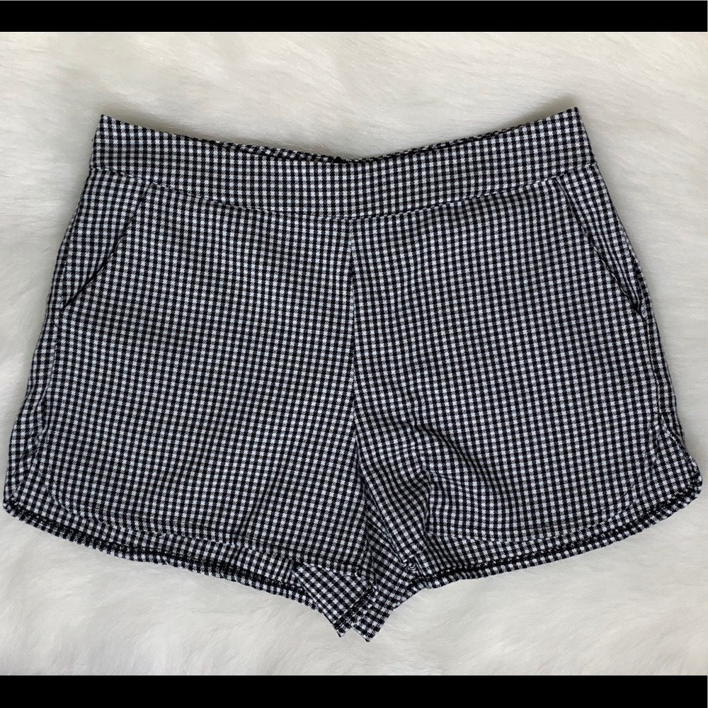 Brandy Melville Rumi Gingham Print Shorts